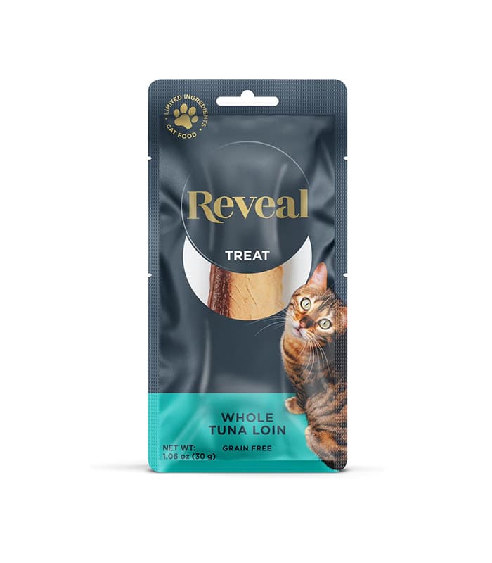 pet-product-cats-treats-10-0.jpg Reveal Natural Grain-Free Whole Tuna Loin Chewy Cat Treats - 图片 1
